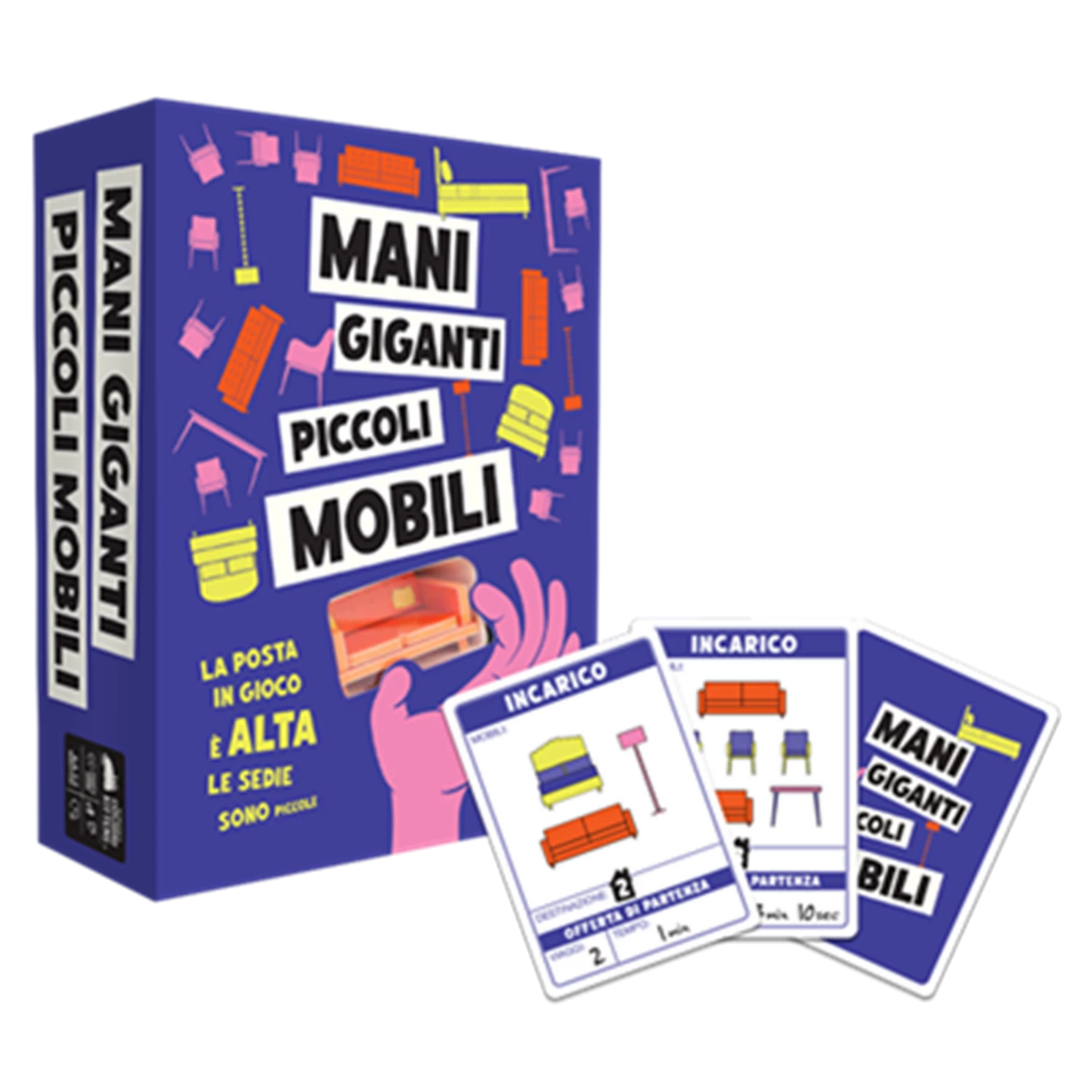 MAINS GÉANTES PETITS MEUBLES - ASMODÉE - FR