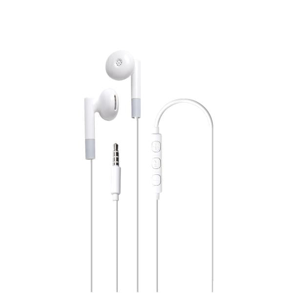 HEADSET STEREO ULTRA  LIGHT DROP  JACK WHITE - CELLY