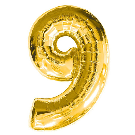 BALLON 9 GOLD - AMSCAN