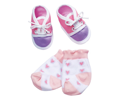 SCHUHE UND SOCKEN FÜR PUPPEN 4-FACH SORTIERT - SIMBA TOYS