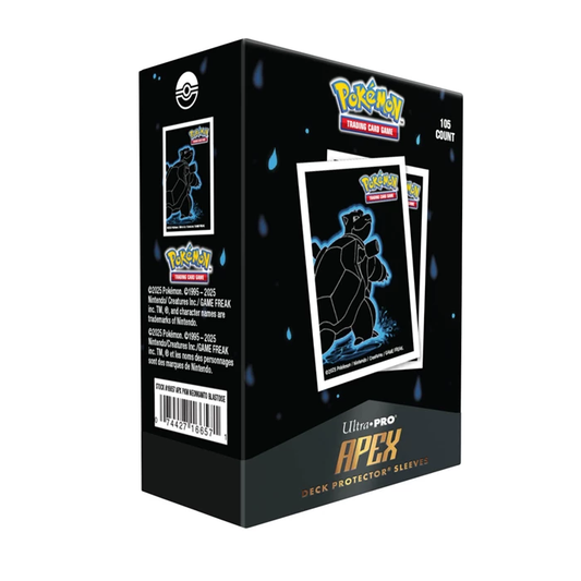 BLASTOISE APEX DECK PROTECTOR SLEEVES
