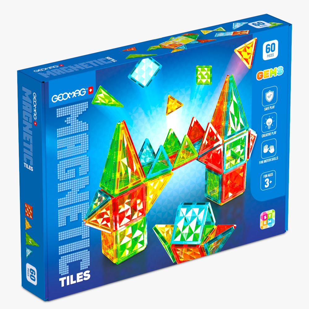 4103 MAGNETFLIESEN GEMS 60 - GEOMAGWORLD
