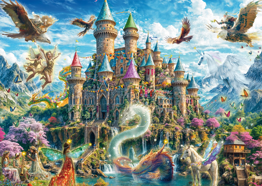 PUZZLE CASTELLO FIABESCO 1000 PZ - SCHMIDT