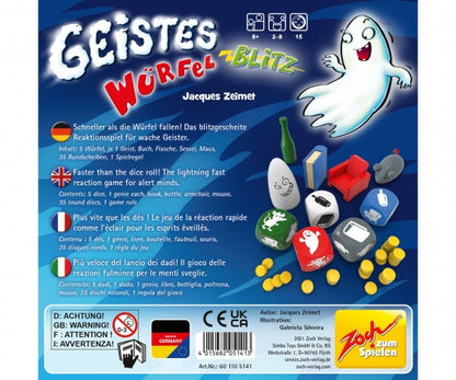 GEISTESBLITZ WÜRFELBLITZ - MEHRSPRACHIG