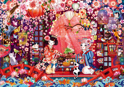 PUZZLE JAPANISCHE TEEZEREMONIE 500 TEILE - SCHMIDT