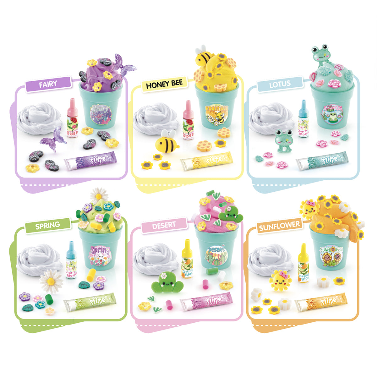 SLIME FLOWER MINI GARDEN - CANAL TOYS