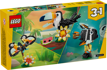 ANIMAUX SAUVAGES TOUCAN TROPICAL - CREATOR 31173 - LEGO