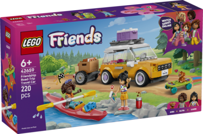 VOYAGE EN VOITURE AVEC LE CHIOT - FRIENDS 42659 - LEGO