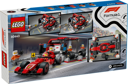 PIT STOP AVEC MÉCANICIENS - CITY F1 60443 - LEGO