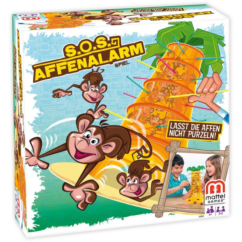 RETTET DIE AFFEN - MATTEL GAMES - MEHRSPRACHIG