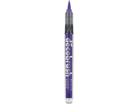 PENNA DECO BRUSH METALLICA VIOLA - KARIN