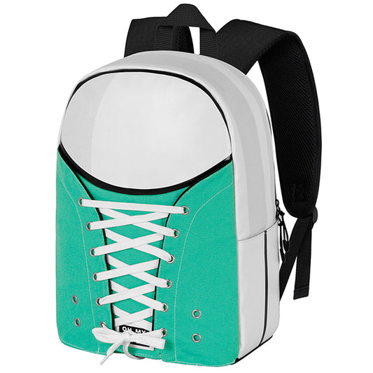 GRÜNER SNEAKER-RUCKSACK
