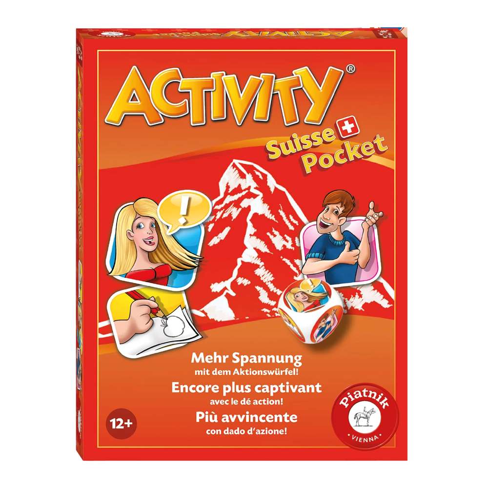 POCHE D'ACTIVITÉS SUISSE - MULTILINGUE - PIATNIK