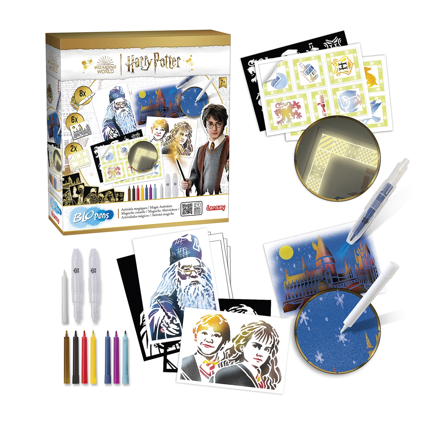 SET DE STYLOS À PEINDRE HARRY POTTER - BLOPENS