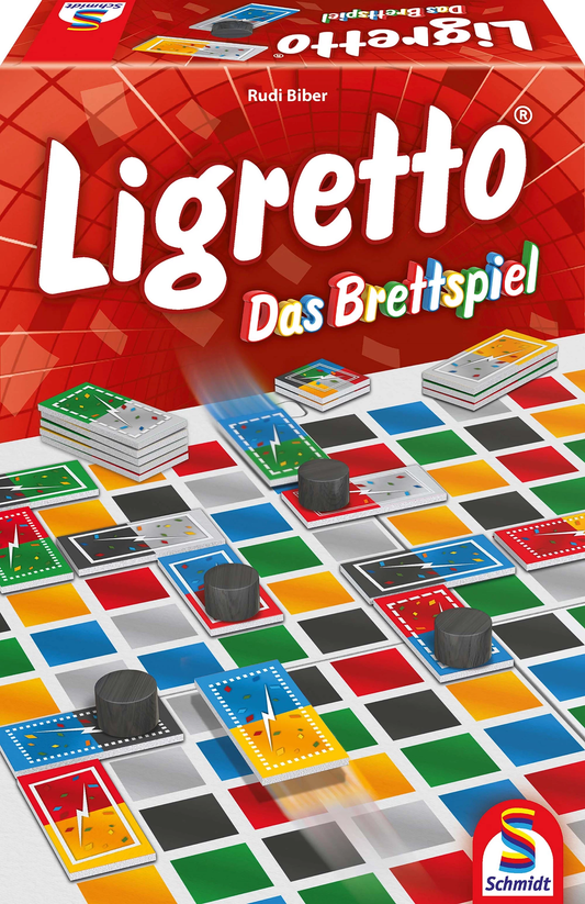 LIGRETTO BRETTSPIEL - SCHMIDT - MEHRSPRACHIG