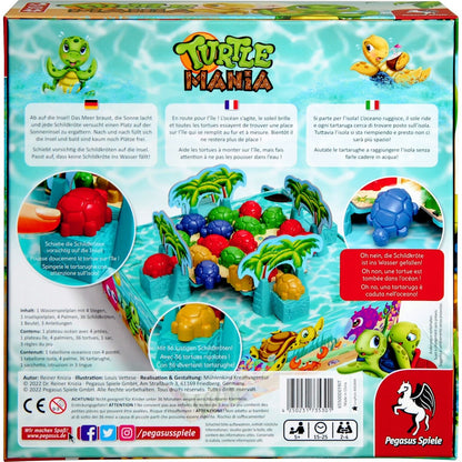 TURTLE MANIA - PEGASUS SPIELE - MEHRSPRACHIG
