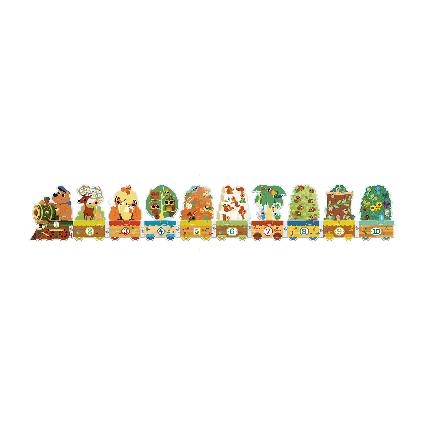 DUO-PUZZLE - ICH ZÄHLE - DJECO