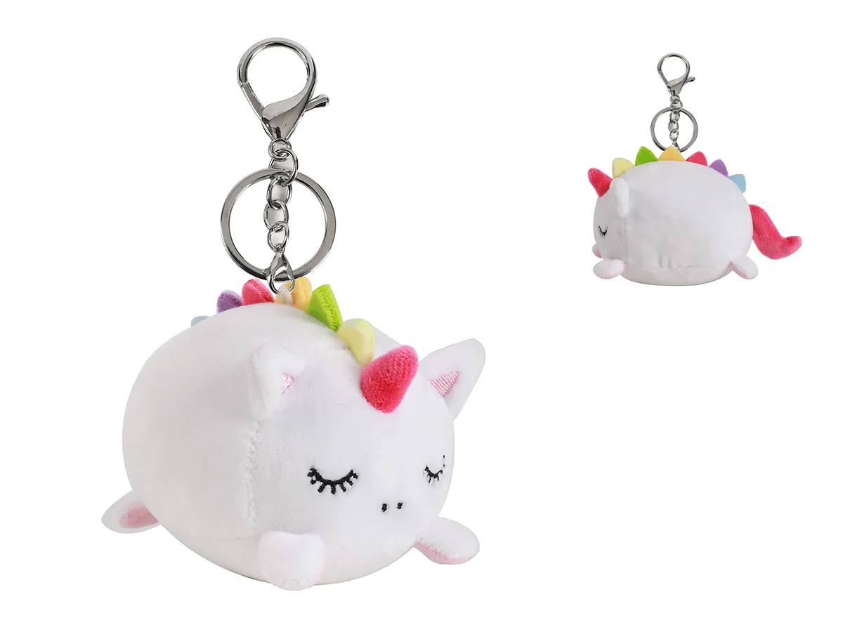 PORTACHIAVI PELUCHES UNICORN - I-TOTAL