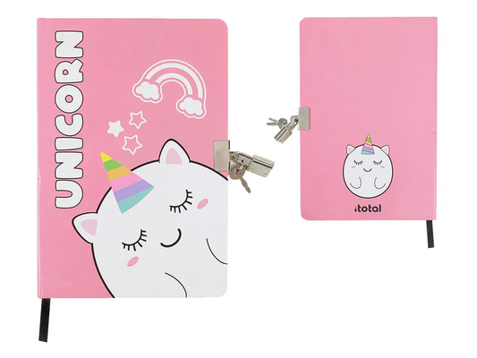 DIARIO SEGRETO UNICORN PINK - I-TOTAL
