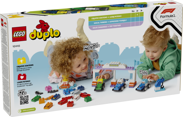 VOITURE DE COURSE ET PILOTES - DUPLO 10445 - LEGO
