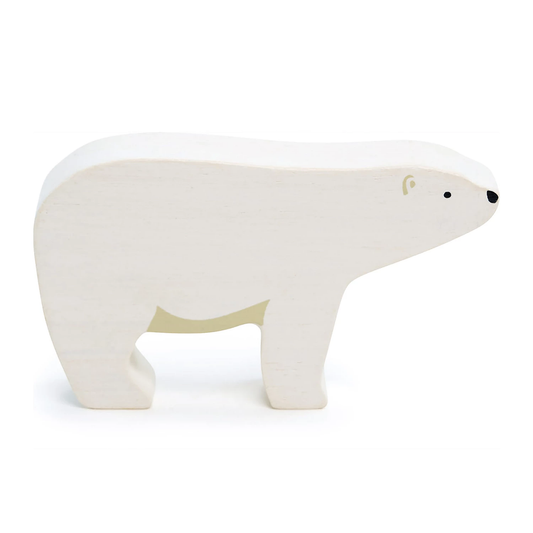 EISBÄR AUS HOLZ - TENDER LEAF