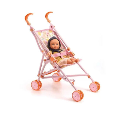 PASSEGGINO FIORATO 54CM - POMEA BY DJECO
