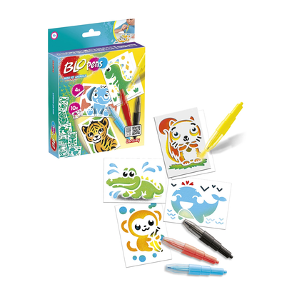ENSEMBLE MINI-ANIMAUX STYLOS À VAPORISER - BLOPENS