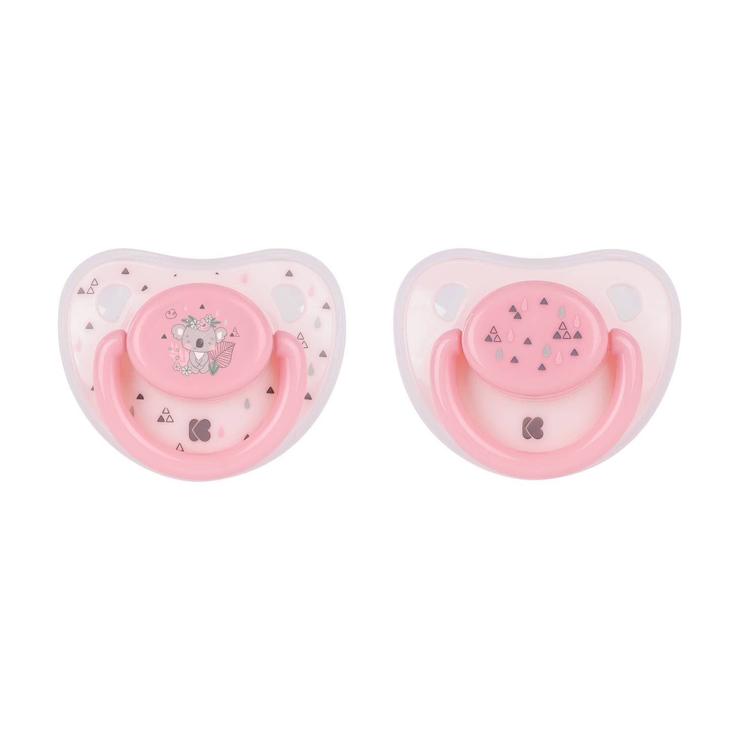 SCHNULLER SAVANNA 2 STK - 6/18M - ROSA - KIKKABOO