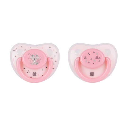 SCHNULLER SAVANNA 2 STK - 6/18M - ROSA - KIKKABOO
