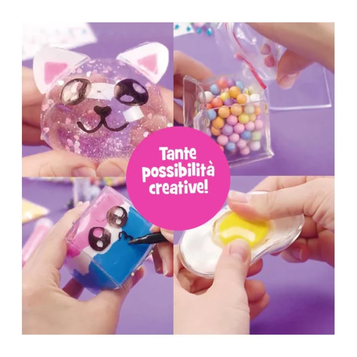 PORTE-CLÉS SQUISHY KIT - NANOCRAFTS - GIOCHI PREZIOSI