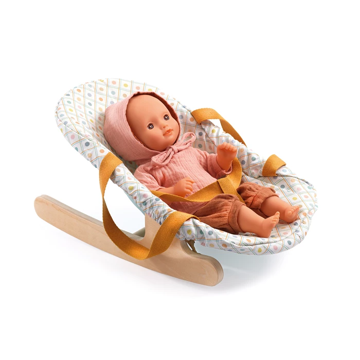 LIEGESTUHL FÜR PUPPEN - POMEA BY DJECO