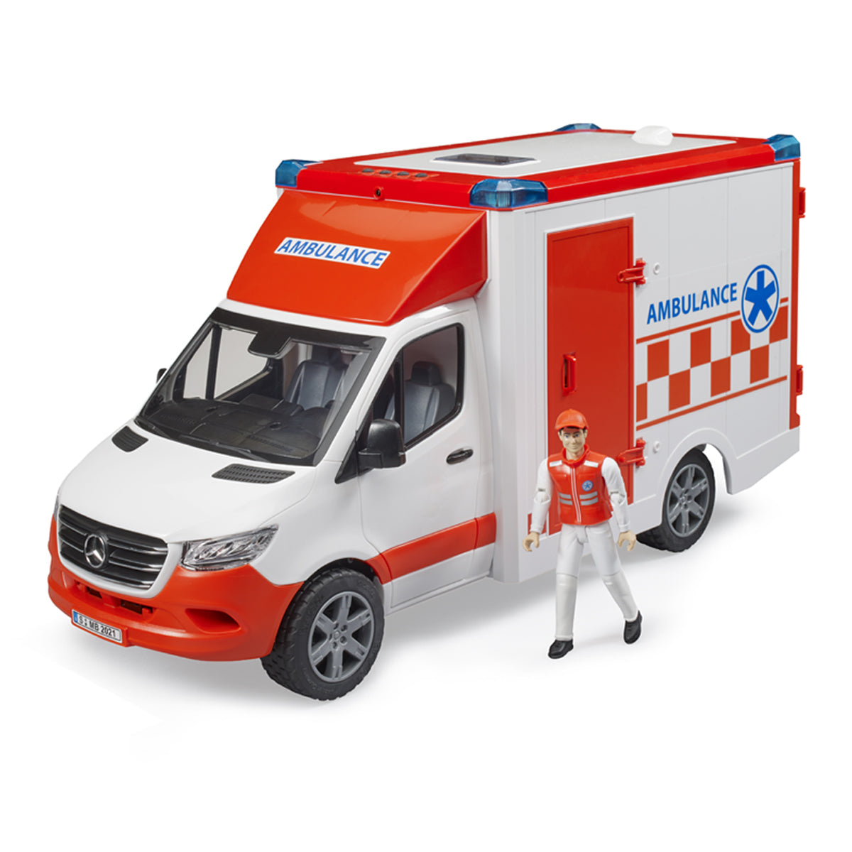 BRUDER - MERCEDES-BENZ SPRINTER AMBULANCE – VÉHICULE DE SECOURS