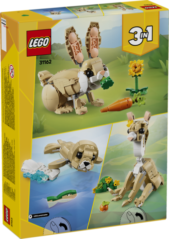 ADORABLE LAPIN - CREATOR 31162 - LEGO