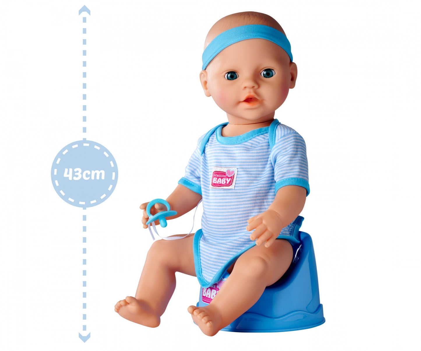 POUPÉE AVEC ACCESSOIRES BLEUS - SIMBA TOYS
