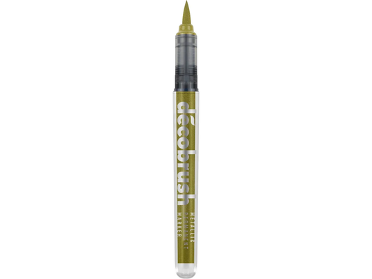 PENNA DECO BRUSH METALLICA ORO - KARIN