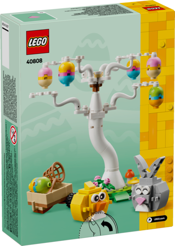 LAPIN DE PÂQUES ET CHASSE AUX ŒUFS - CLASSIC 40808 - LEGO