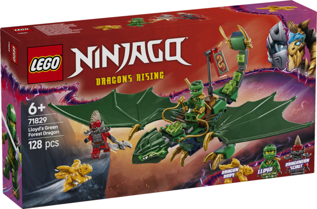 DRAGON DE LA FORÊT VERTE - NINJAGO 71829 - LEGO