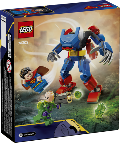 LE MECH DE SUPERMAN CONTRE LEX LUTHOR - SUPER HEROES 76302 - LEGO