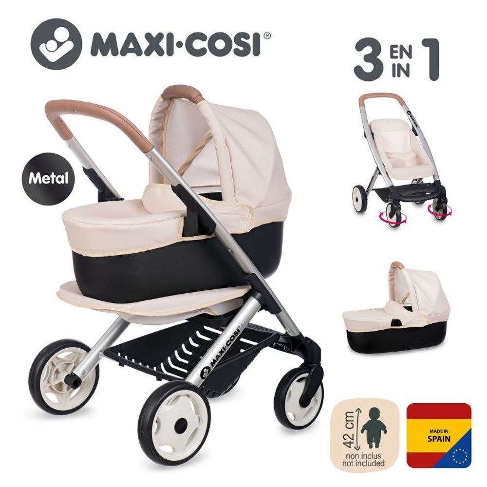MAXI COSI 3-IN-1-PUPPENWAGEN - SMOBY