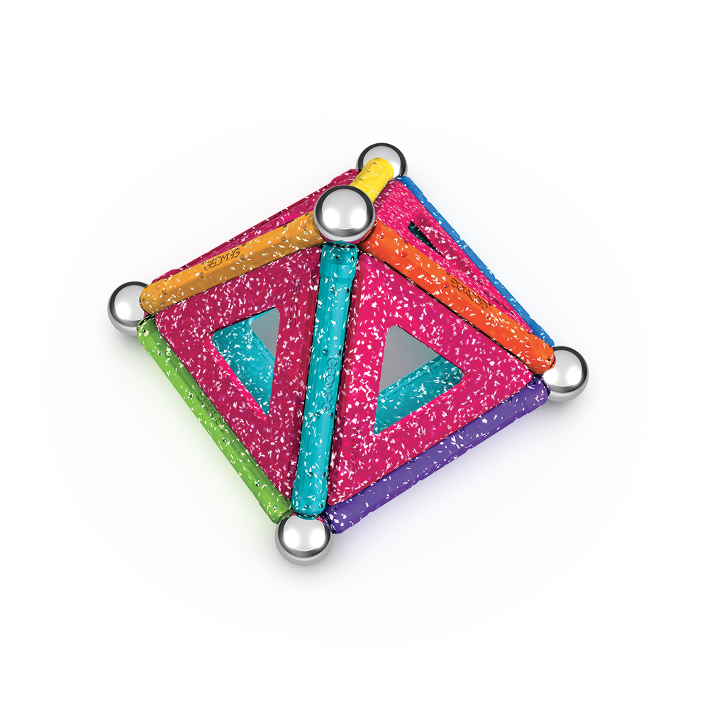534 GLITTER RECYCELTE ELEMENTE 22 - GEOMAGWORLD