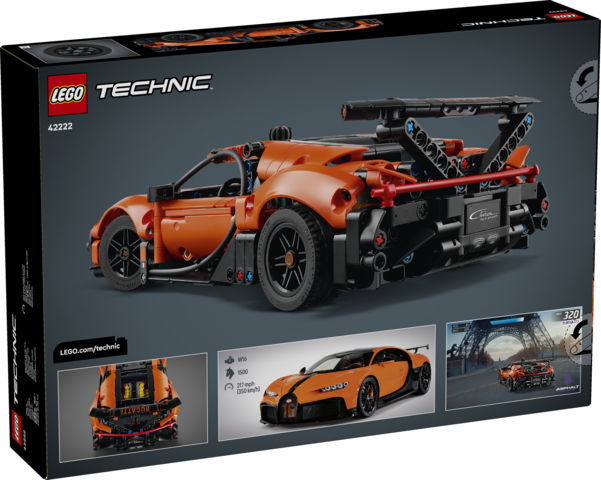 HYPERCAR BUGATTI CHIRON – TECHNIC 42222 – LEGO