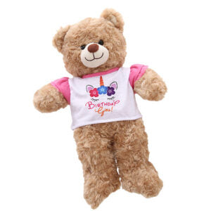GEBURTSTAGSEINHORN-OUTFIT – 40CM – MAKE A TEDDY
