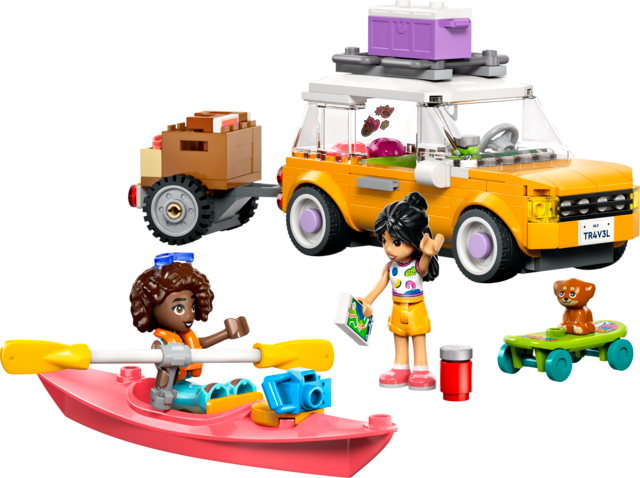 VOYAGE EN VOITURE AVEC LE CHIOT - FRIENDS 42659 - LEGO