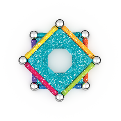 534 GLITTER RECYCELTE ELEMENTE 22 - GEOMAGWORLD