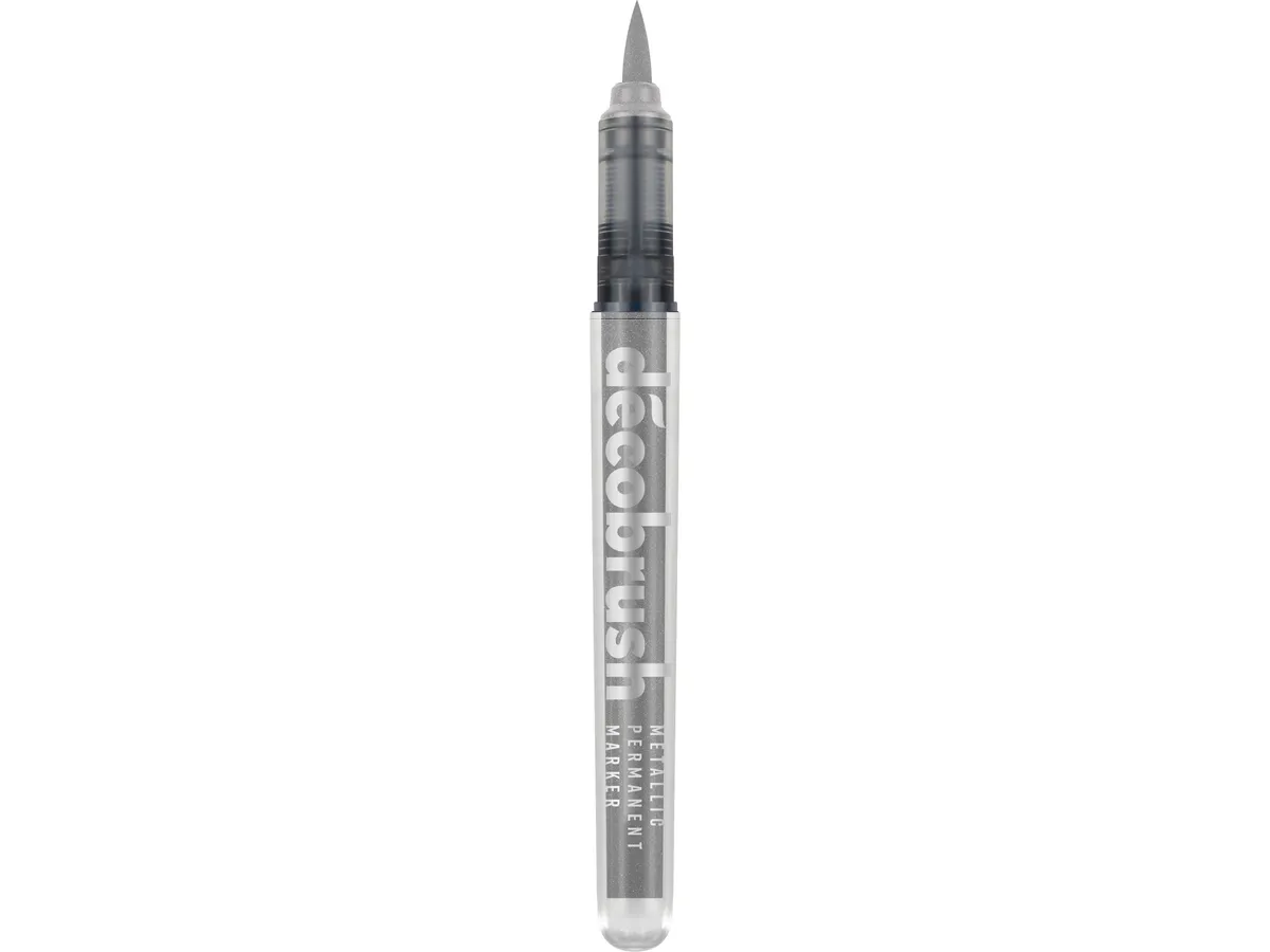 PENNA DECO BRUSH METALLIC SILBER - KARIN