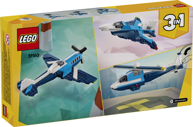 AVION DE COURSE - CREATOR 31160 - LEGO