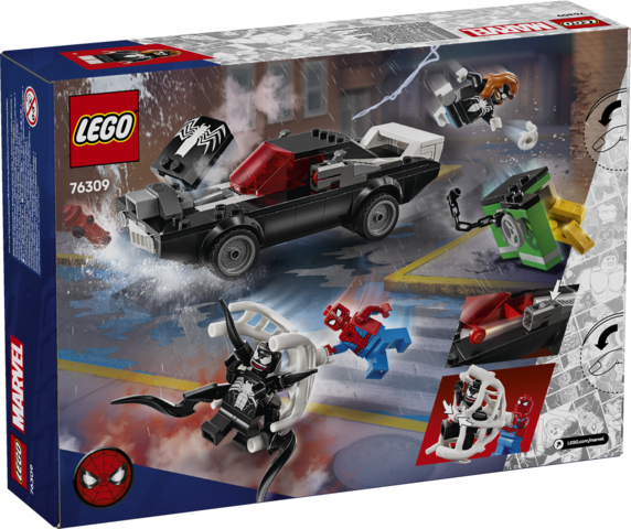 SPIDERMAN CONTRE MUSCLE CAR - SUPER HÉROS 76309 - LEGO