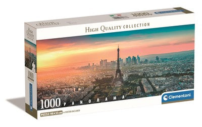 PUZZLE 1000T PANORAMA PARIS - CLEMENTONI