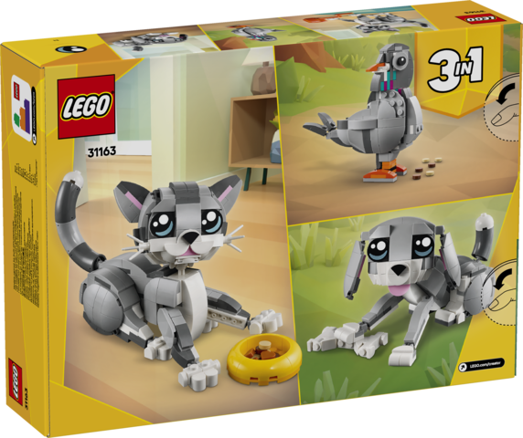 CHAT JOUEUR - CREATOR 31163 - LEGO