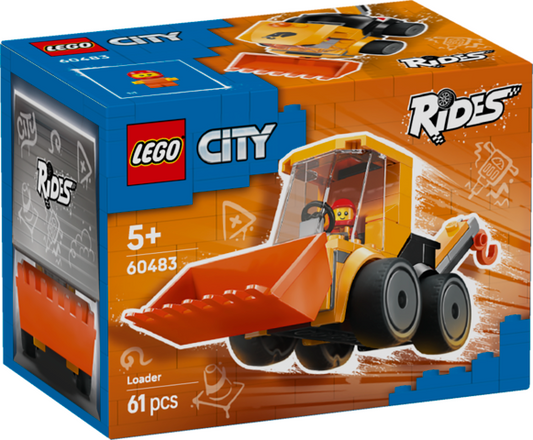PELLE MÉCANIQUE DE CHANTIER - CITY 60483 - LEGO